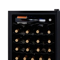 Newair Freestanding Bottle Dual Zone Compressor Wine Fridge in Stainless Steel