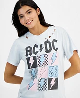 Grayson Threads, The Label Juniors' Ac/Dc Distressed Tee