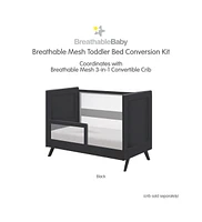 BreathableBaby Breathable Mesh Toddler Bed Conversion Kit for 3-in-1 Convertible Crib