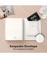 KeaBabies Pregnancy Journal Memory Book: Inspire, 90 Pages Hardcover Book, Journals for First Time Moms