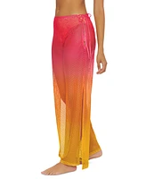 Trina Turk Women's Sun Opal Ombre Crochet Cover-Up Pants