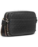 Michael Kors Signature Maeve Large East West Pocket Crossbody