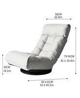 Single Sofa Reclining Chair Japanese Chair Lazy Sofa Tatami Balcony Reclining Chair Leisure