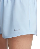 Nike Women's One Dri-fit Mid-Rise Brief-Lined Shorts