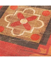 Moroccan Tile 4-Piece Framed Art Set