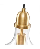 Auburn Bell Shaped Glass Pendant