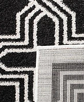 Safavieh Amherst AMT413 Anthracite and Ivory 7' x 7' Square Area Rug