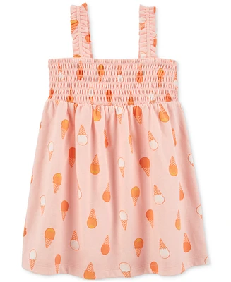 Carter's Toddler Girl Ice Cream-Print Jersey Dress
