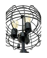 Streamdale Furniture 65" H Black Industrial Wire Cage Floor Lamp with Edison Bulb(1 Pieces/Cnt)(4.88/24.68)