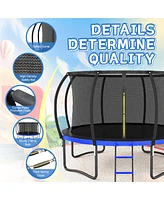 Streamdale Furniture Big Trampoline with Safety Enclosure & Accessories