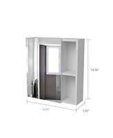 Labelle Mirror Cabinet - White