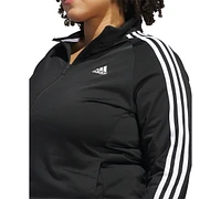 adidas Women's 3-Stripe Tricot Track Jacket