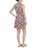 Jessica Howard Petite Printed Sleeveless Dress