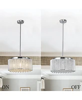 Modern Crystal Chandelier For Living-Room Round Cristal Lamp Luxury Home Decor Light Fixture