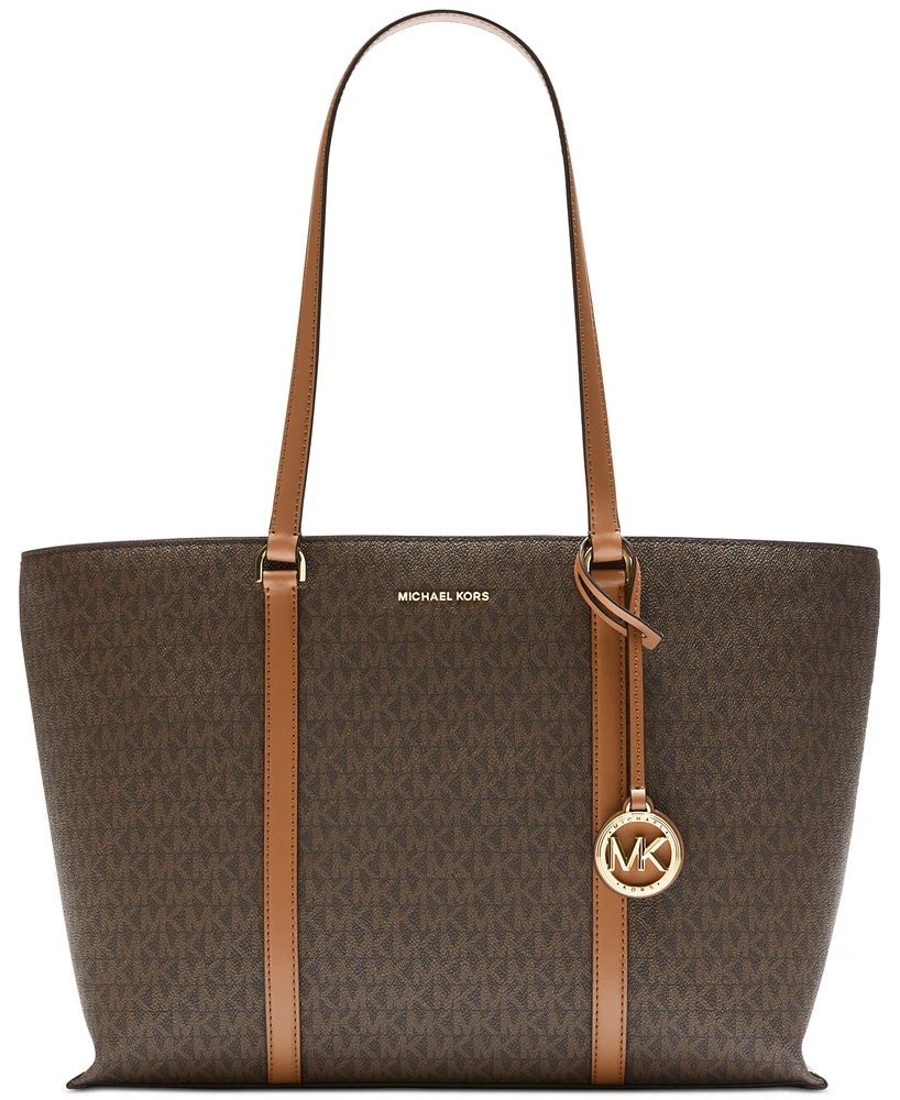 Michael Kors Temple Logo Large Tote