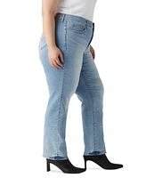 Levi's Plus 314 Mid-Rise Shaping Straight-Leg Jeans