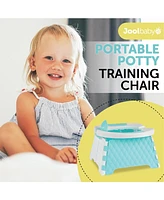 Jool Baby Baby Portable Potty Training Chair with Travel Bag, Foldable, Indoor/Outdoor Use, Camping, Includes 30 Replacement Bags - Unisex