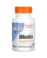 Doctor's Best Biotin 10 000 mcg - 120 Veggie Caps - Assorted Pre