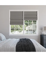 Sun Zero Pryer Textured 100% Blackout Cordless Roman Shade