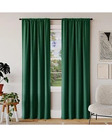 Rianna Theater Grade Extreme 100% Blackout Rod Pocket Curtain Panel