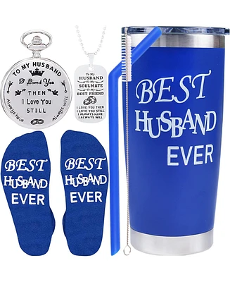 Meant2tobe Husband Tumbler Gift from Wife, Perfect for Christmas, Anniversary, and Birthday, High-Quality Drinkware