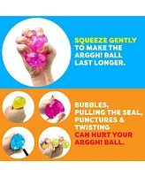 Power Your Fun Arggh Mini Glitter Stress Balls for Adults and Kids - 3pk