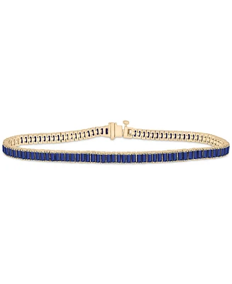 Audrey by Aurate Nano Emerald Color Baguette Tennis Bracelet (3 ct. t.w.) Gold Vermeil (Also White Sapphire Color, Ruby &