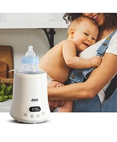 Jool Baby Baby Bottle Warmer - for Milk, Formula, Juice, Quick Heating & Stay Warm Modes, Time Chart