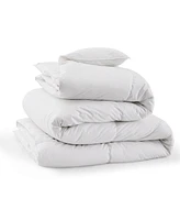 Unikome 100% Cotton All Season Goose Down Feather Comforter