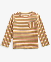 First Impressions Baby Boys Rib Tommy Striped Long-Sleeve T-Shirt, Created for Macy's