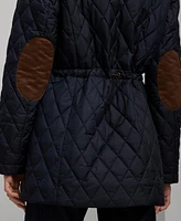 Lauren Ralph Women's Hooded Anorak Quilted Coat