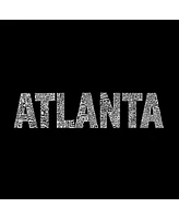 La Pop Art Boys Word Hooded Sweatshirt - Atlanta Neighborhoods