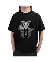 La Pop Art Boys Word T-shirt - King Tut