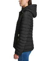 Tommy Hilfiger Women's Hooded Packable Puffer Coat