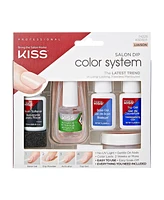 Kiss Salon Dip, Diy dip powder nail starter kit professional dipping system