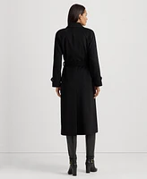 Lauren Ralph Women's Single-Breasted Belted Maxi Coat