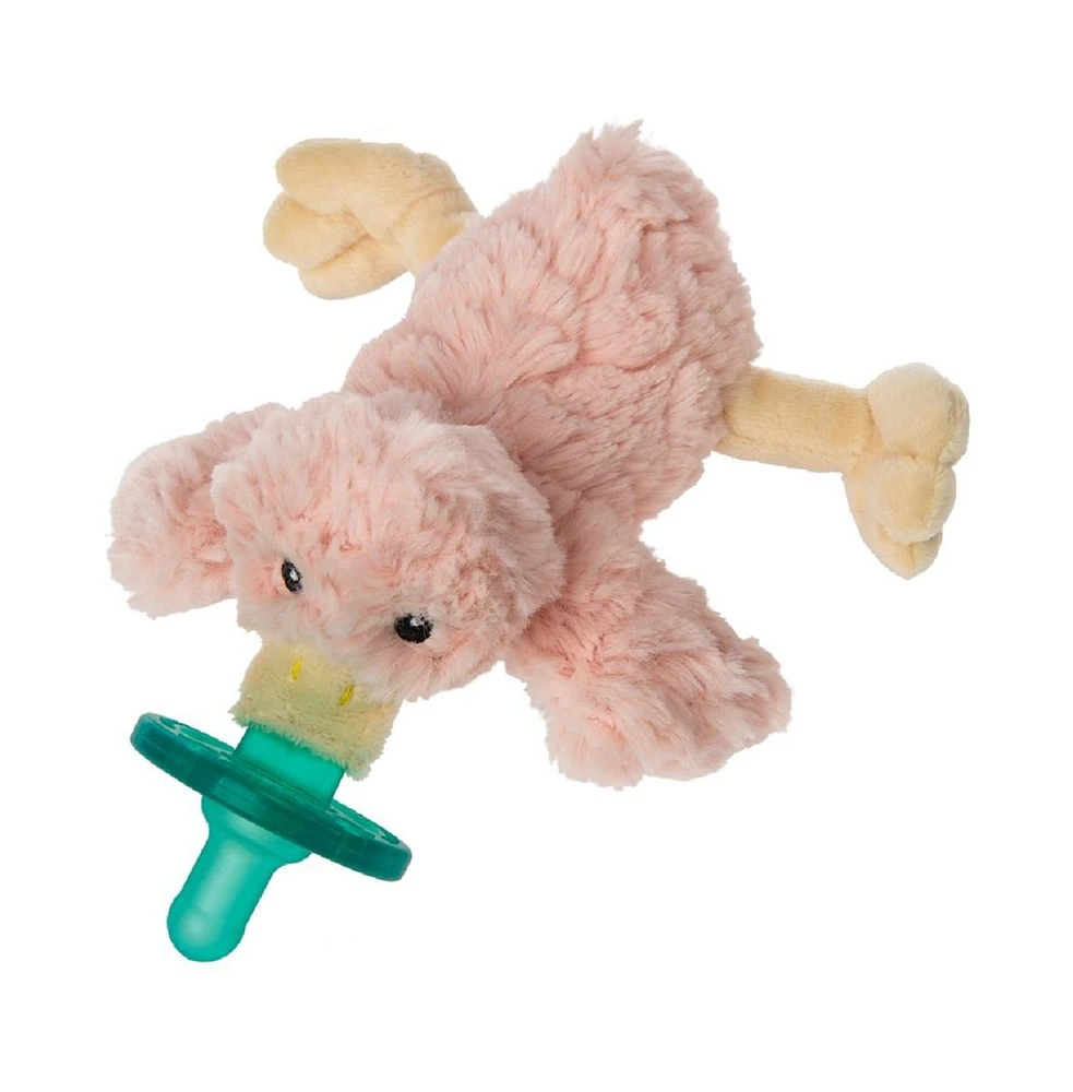 Mary Meyer WubbaNub Infant Pacifier, Blush Putty Duck
