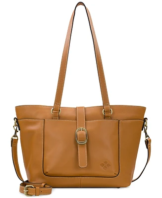 Patricia Nash Noto Extra Large Leather Tote