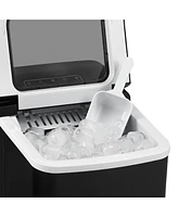 Newair 26 lbs. Countertop Bullet Ice Maker in Black