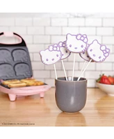 Uncanny Brands Hello Kitty Cake Pop Maker - Makes 4 Hello Kitty Cake Pops