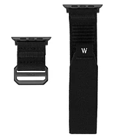 WITHit Men's Black Tactical Nylon Band for Apple Watch 42/44/45mm/Ultra/Ultra 2