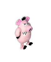 Mighty Jr Angry Animals Pig, Dog Toy