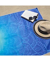 Arkwright Home Mandala Beach Towel w/ Travel Bag - 30x70 Color Options