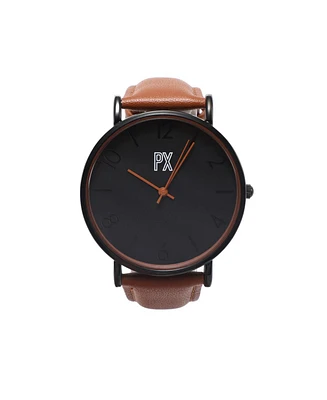 Px Keith Leather Strap Watch