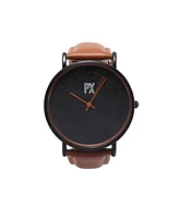 Px Keith Leather Strap Watch