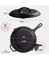 Cuisinel Cast Iron Skillet with Lid