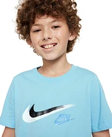 Nike Sportswear Big Boys Cotton Logo Graphic T-Shirt