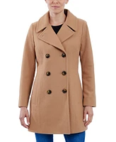 Anne Klein Women's Double-Breasted Peacoat, Created for Macy's