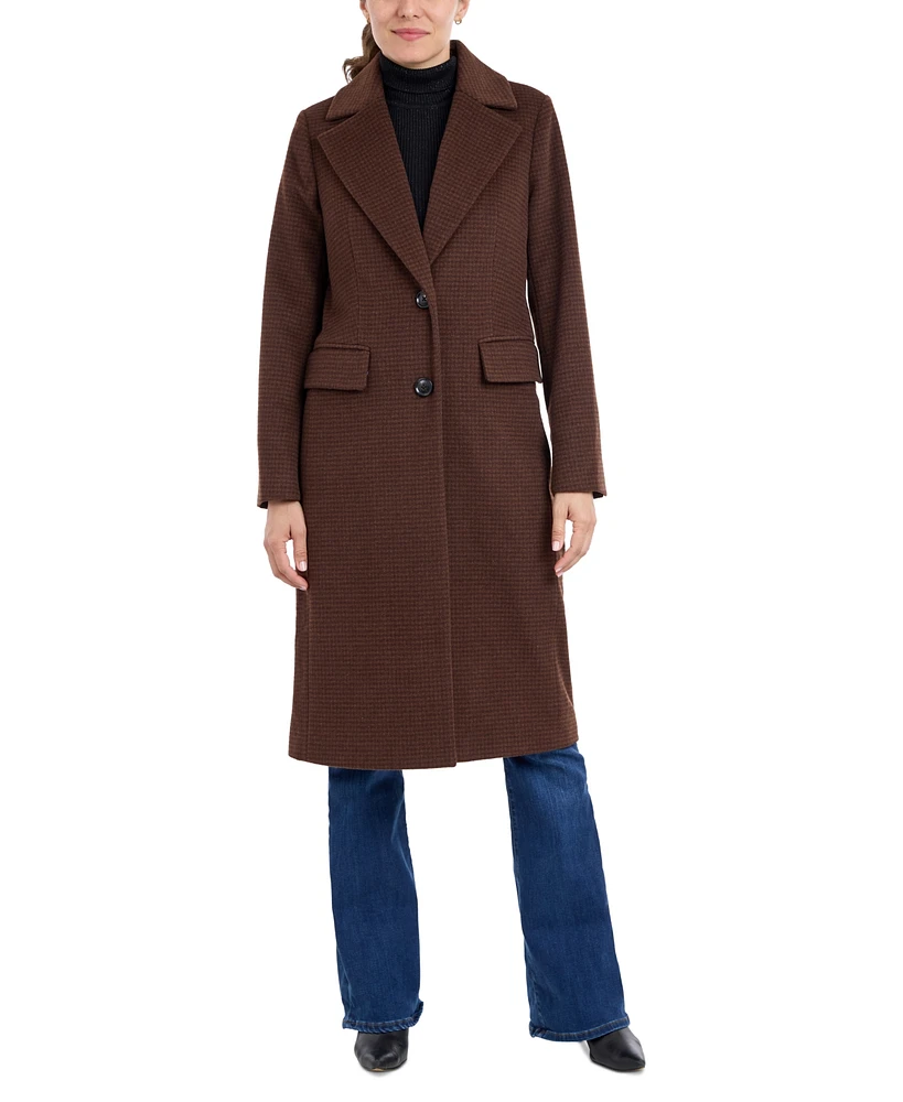 Michael Michael Kors Petite Single-Breasted Coat, Created for Macy's