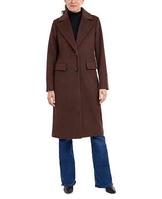Michael Michael Kors Petite Single-Breasted Coat, Created for Macy's